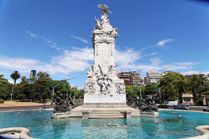 Monumento A les Espanoles, Buenos Aires - Argentine