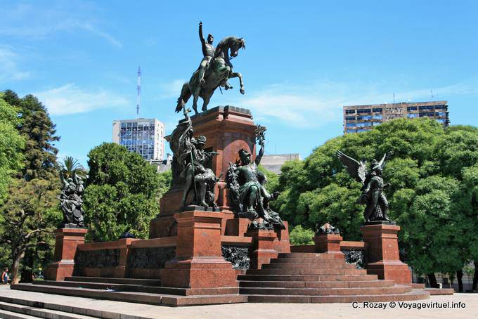 Monumento del Libertador, Jose de San Martin, Buenos Aires - Argentine