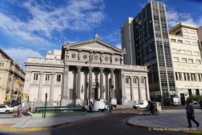 Plaza Lavalle, Escuela Presidente Roca, Buenos Aires - Argentine