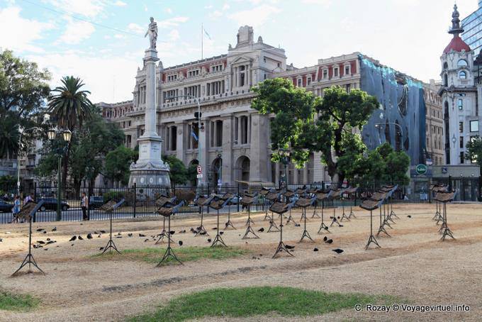Plaza Lavalle, Palacio de Justicia, Buenos Aires - Argentine