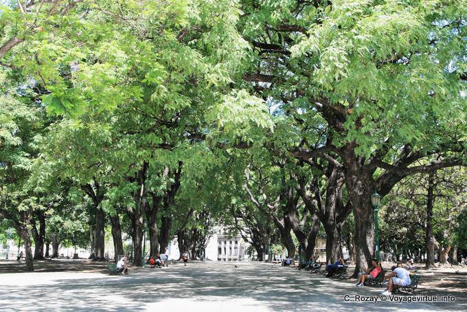Plaza San Martin, Buenos Aires - Argentine