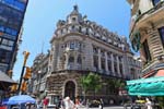 Avenida Florida, Immeuble à l'angle de Cordoba, Buenos Aires, Argentine.