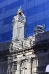 Reflet du Cabildo, Hipolito Yrigoyen angle Peru, Buenos Aires, Argentine.