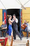 La Boca, tango, guitare et bandonéon dans Magallanes, Buenos Aires, Argentine.