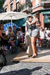 Montserrat, Plaza Dorrego, tango de rue, Buenos Aires, Argentine.