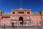 La Maison Rose, siège du pouvoir exécutif argentin, Plaza de Mayo Casa Rosada, Buenos Aires, Argentine.