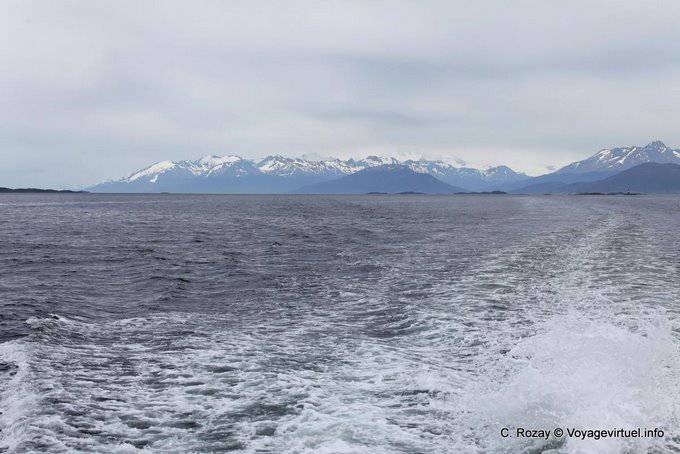 Landscape canal de Beagle, Ushuaia - Argentine