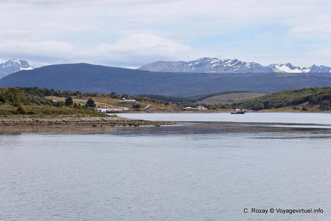 Panorama sur la baie, Estancia Harberton, Ushuaia - Argentine