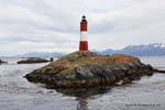 Ushuaia, Phare les Eclaireurs, Canal de Beagle, Argentine.