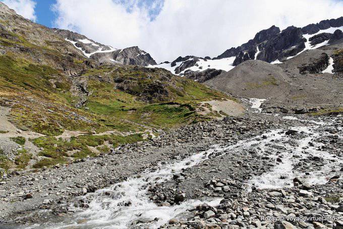 Montagne de Terre de Feu, glacier Martial, Ushuaia - Argentine