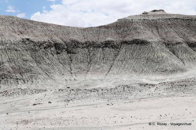 Erosion, Ischigualasto, Valle de la Luna - Argentine