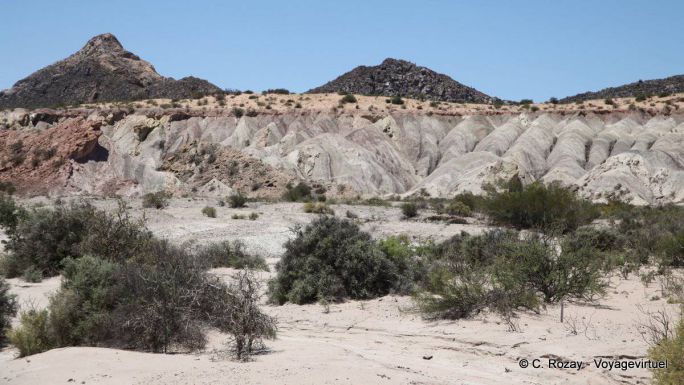 Panorama Barrancas Coloradas, Ischigualasto, Valle de la Luna - Argentine