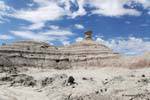 Formación, Ischigualasto, Valle de la Luna, Argentine.