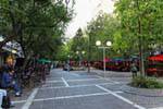 Peatonal Sarmiento, Mendoza, Argentine.