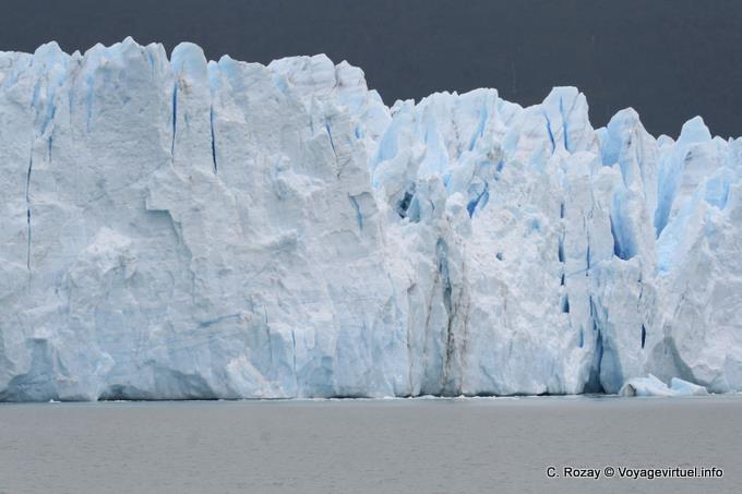 Mur de glace, glacier Perito Moreno, El Calafate - Argentine