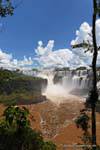 Ile et sauts San Martin et Mbigua, Puerto Iguazu Cataratas, Argentine.