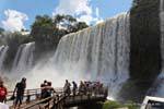 Salto Bossetti et salto Adan y Eva, Chutes d'Iguazú, Argentine.