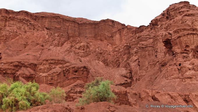 Géologie et érosion, Quebrada de las Conchas - Argentine