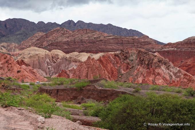 Capharnaüm géologique, Quebrada de las Conchas - Argentine