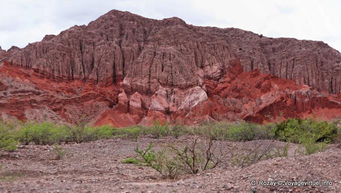 Formations géologiques, Quebrada de las Conchas - Argentine