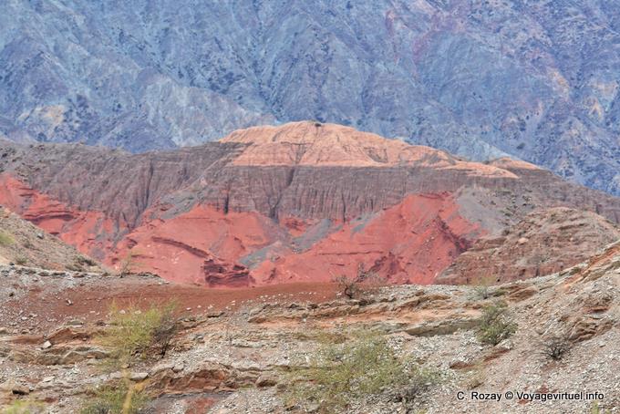 Couleurs de colorado, Quebrada de las Conchas - Argentine