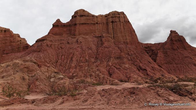 Château-fort de pierre, Quebrada de las Conchas - Argentine
