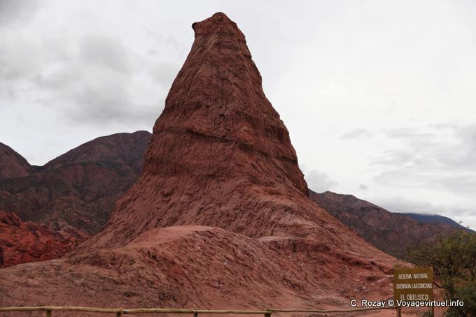 El Obelisco, Quebrada de las Conchas - Argentine