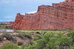 Autre vue sur El Castillo (le château), Quebrada de las Conchas, Argentine.