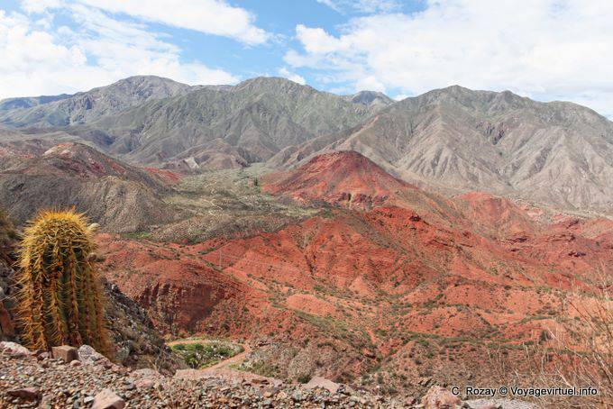 Couleurs d'érosion, Cuesta Miranda, Ruta 40 entre Villa Union et Chilecito - Argentine