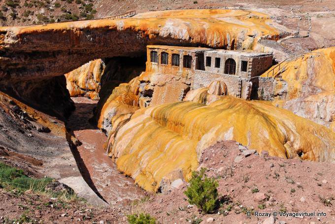 Le pont de l'Inca, 48m de long sur 28 de large, Ruta 7 - Argentine