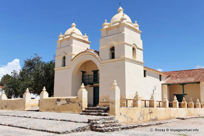 Vue depuis l'extérieur, Iglesia San Pedro de Nolasco, Molinos - Argentine