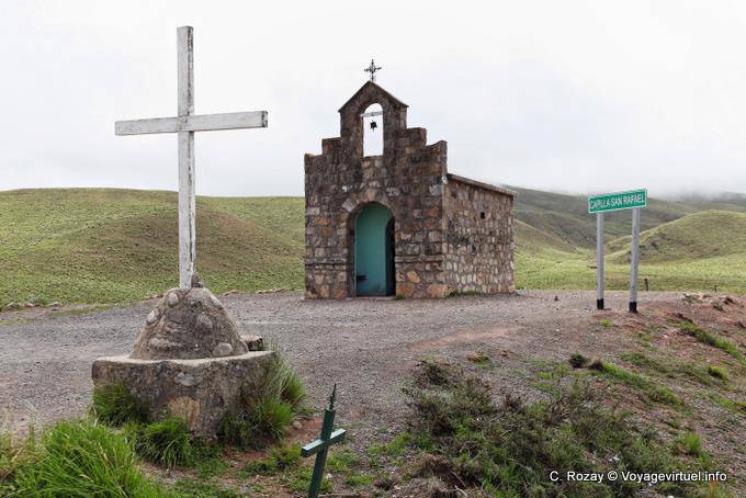 Piedra del Molino à 3457m d'altitude, Capilla San Rafael - Argentine