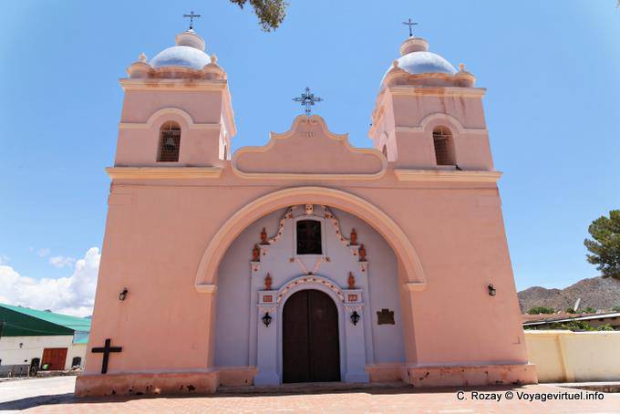 Façade de l'Iglesia de Seclantas - Argentine