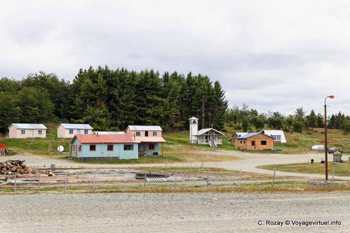 Patelin au nord du lac, Ushuaia Lago Escondido - Argentine