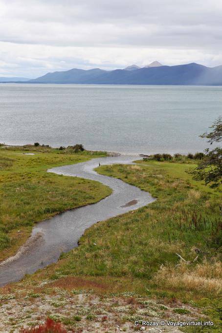 Embouchure du rio Valdez, Ushuaia Lago Fagnano - Argentine