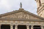 Détail fronton Catedral de la Encarnación de María-Tucumán, Tucuman, Argentine.