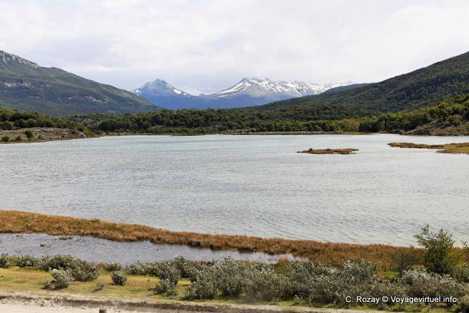 Autre angle de vue du lago Roca, Parque Nacional Tierra del Fuego, Ushuaia - Argentine