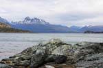 le lac Acigami nommé aussi lago Roca, Parque Nacional Tierra del Fuego, Ushuaia, Argentine.