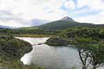 La Laguna Verde, Parque Nacional Tierra del Fuego, Ushuaia, Argentine.