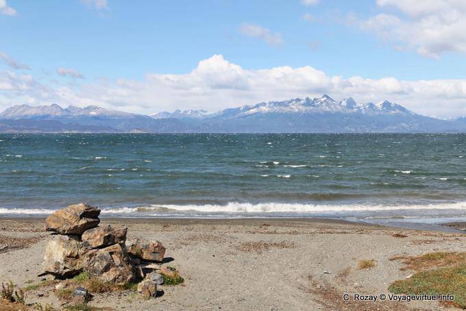 Neige sur le Chili, Ushuaia - Argentine
