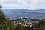 Panorama sur le port, Ushuaia, Argentine.