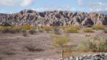 Nature tourmentée, vallée Calchaquies, Ruta 40, Argentine.