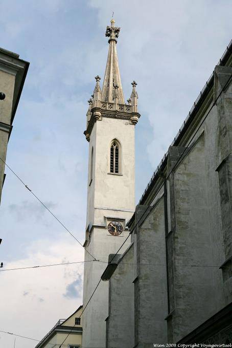 Augustinerkirche, vue du clocher - Vienne - Autriche
