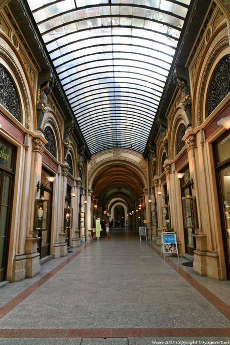 Freyung Ferstel, passage à la verrière - Vienne - Autriche