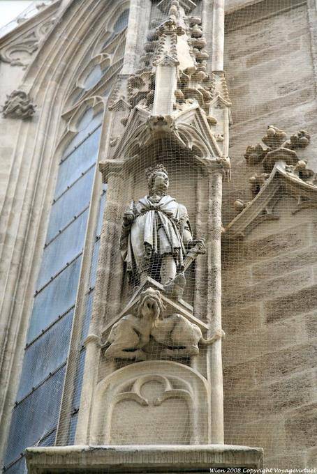 Hofburg, Imperial Court Chapel détail en angle - Vienne - Autriche