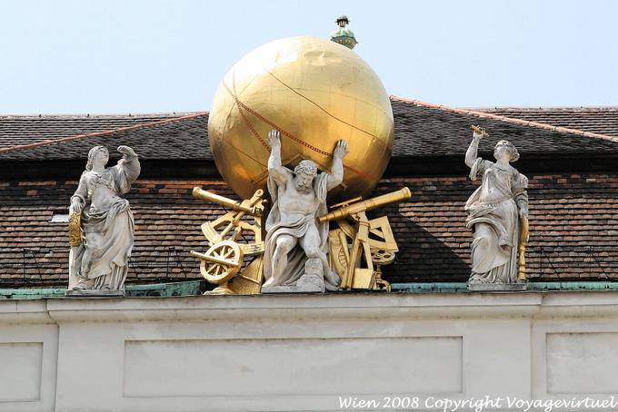 National Bibliothek, Atlas Supporting the Celestial Globe - Vienne - Autriche