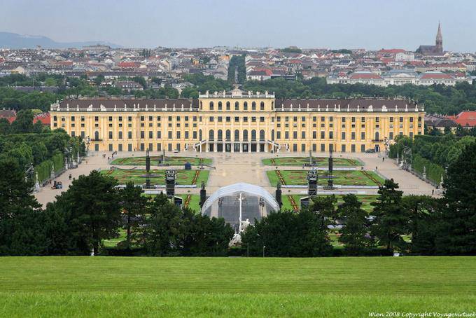 Schönbrunn, Belvedere Lanscape - Vienne - Autriche