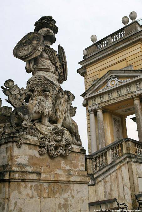 Statue, Gloriette de Schönbrunn - Vienne - Autriche