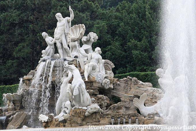 Schönbrunn, Neptunes Fountain - Vienne - Autriche
