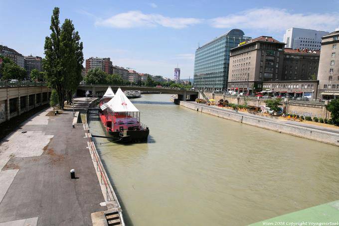 Schweden Brucke, Donau View - Vienne - Autriche